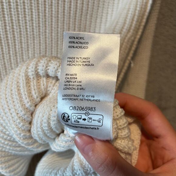 Anthropologie Pilcro Easy Pullover Sweater In White Women’s Size XXS - Picture 4 of 7